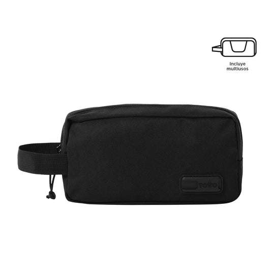 Combo Juvenil X 3 + Lonchera + Cartuchera Yuno Morral 14" Negro Unisex