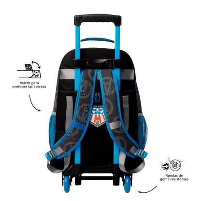 Morral con ruedas Niño Avengers Capitán América Grande Gris