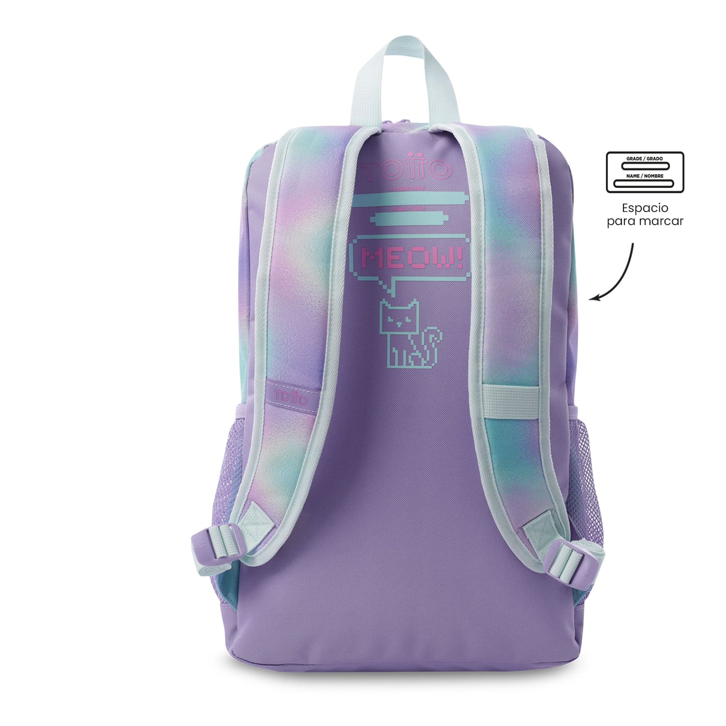 Morral para Niña Andy Cat Grande Morado