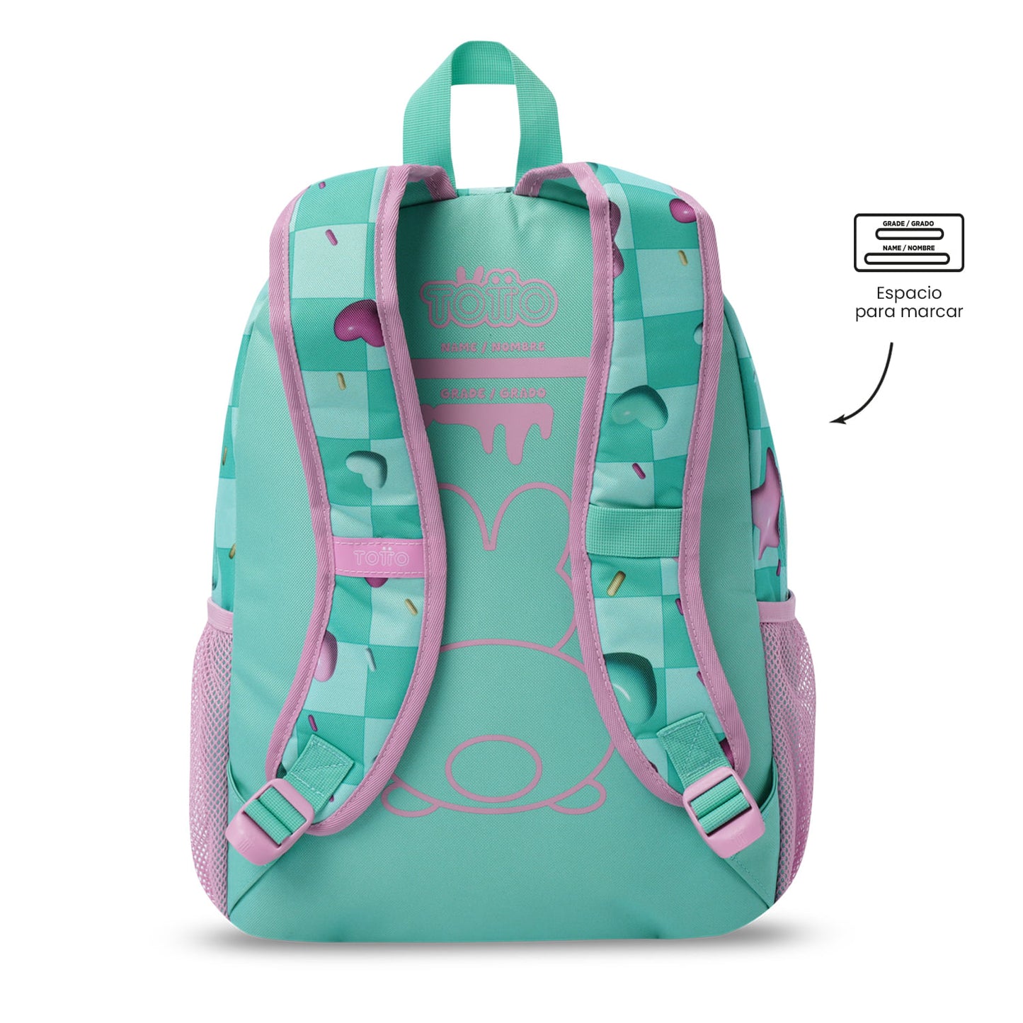 Morral para Niña Bunny Pump Mediano Verde