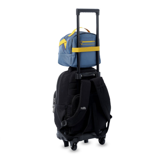 Combo Escolar Niño X3 Morral + Lonchera + Multiuso Sentinel Gris