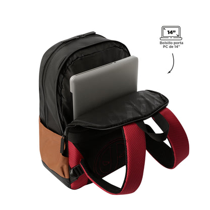 Morral para Hombre Dead pool Grande Negro