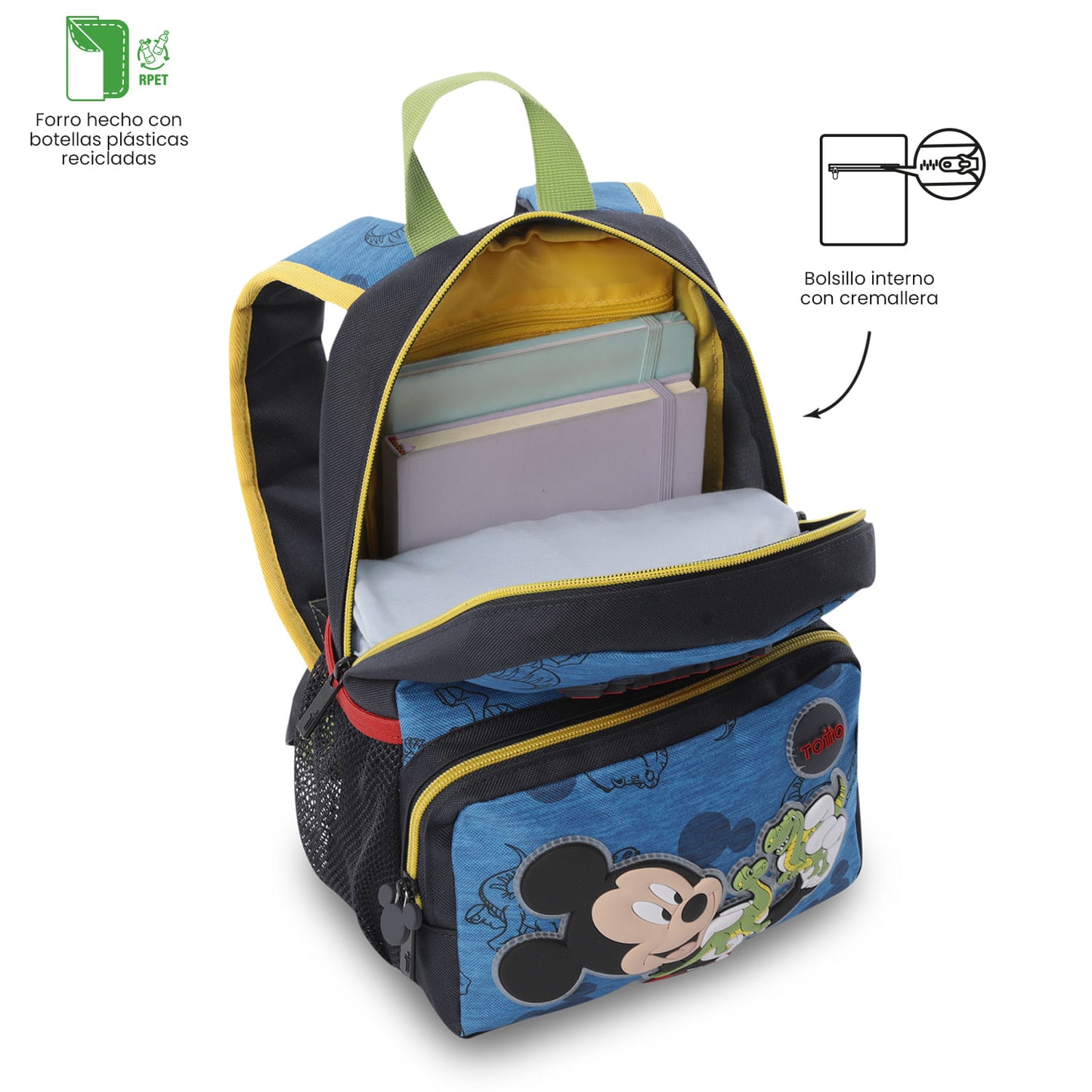 Morral para Niño Mickey Pequeño Azul