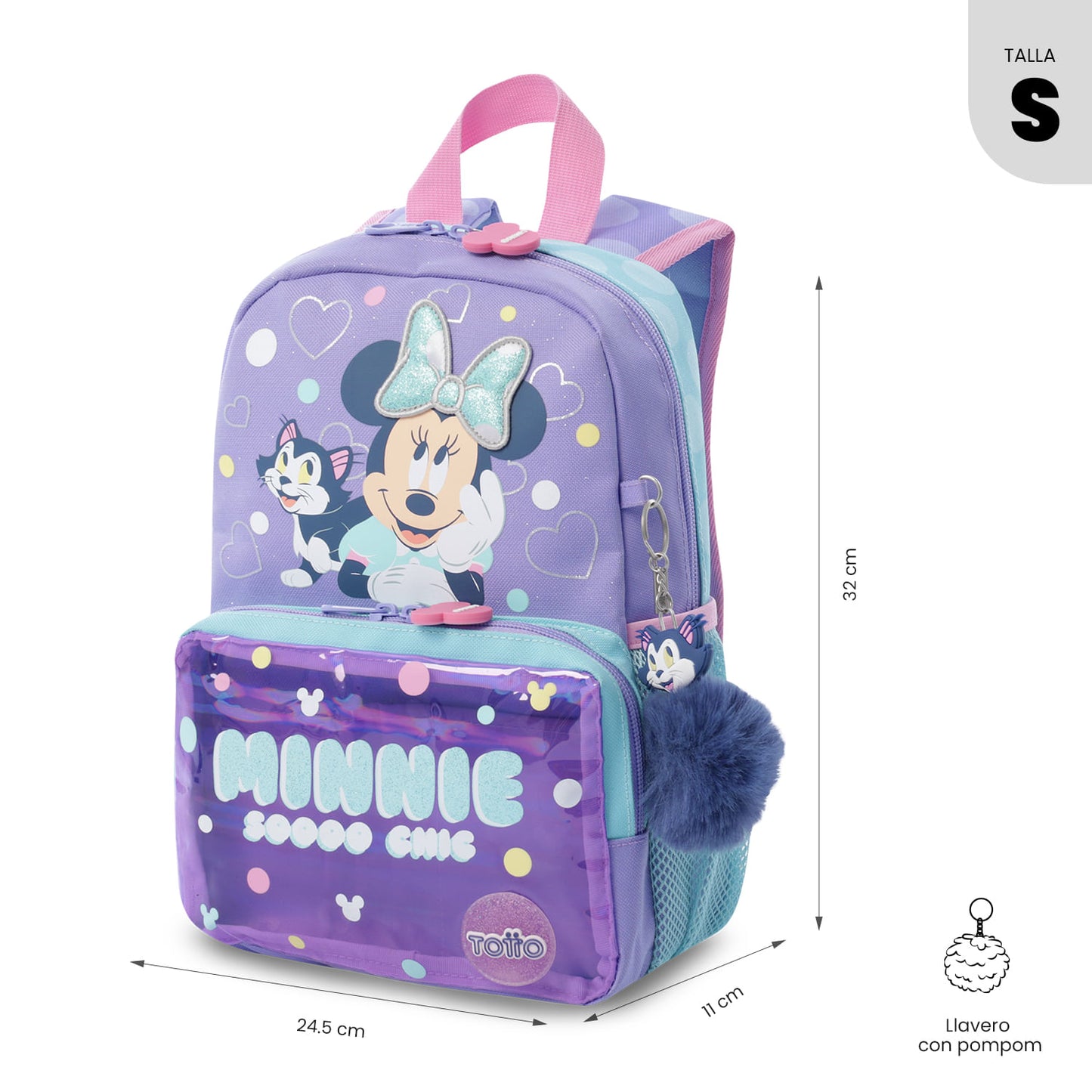 Morral para Niña Minnie Pequeño Morado