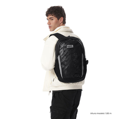 Morral para Hombre Marvel Black Mediano Negro