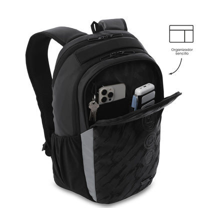 Morral para Hombre Marvel Black Mediano Negro