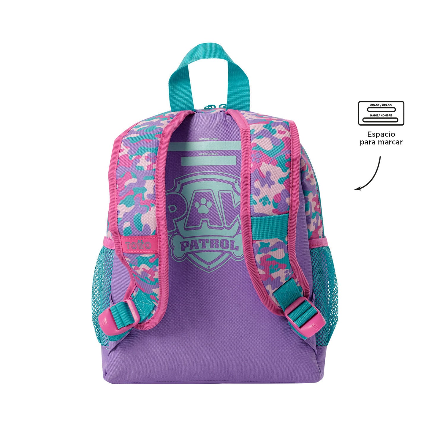 Morral para Niña Paw Patrol Pequeño Morado