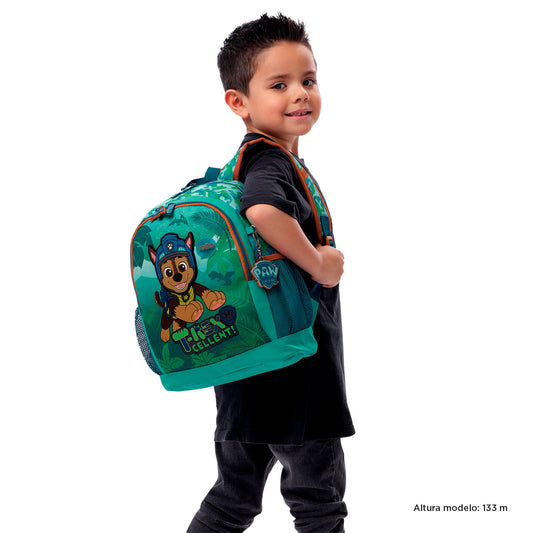 Morral para Niño Paw Patrol Mediano Verde