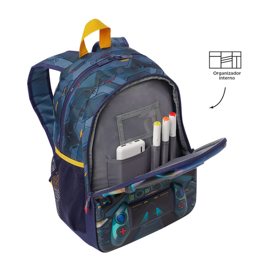 Morral para Niño Sentinel Mediano Gris