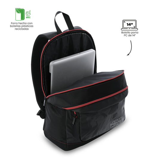 Morral para Hombre Star Wars Dark Side Grande Negro