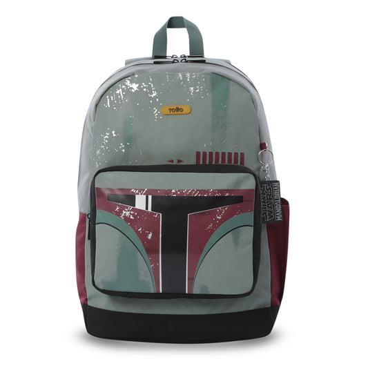 Morral para Hombre Star Wars Boba Fett Grande Verde