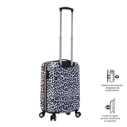 Maleta de Cabina 360 Minnie Be You 10 kilos Blanco