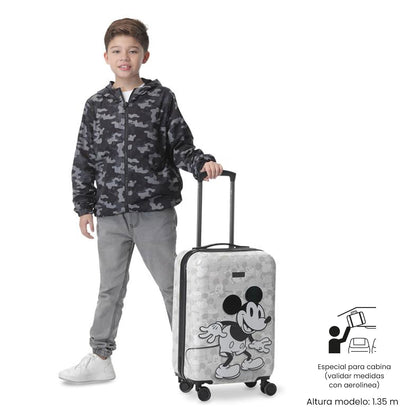 Maleta de Cabina 360 Mickey White 10 kilos Blanco