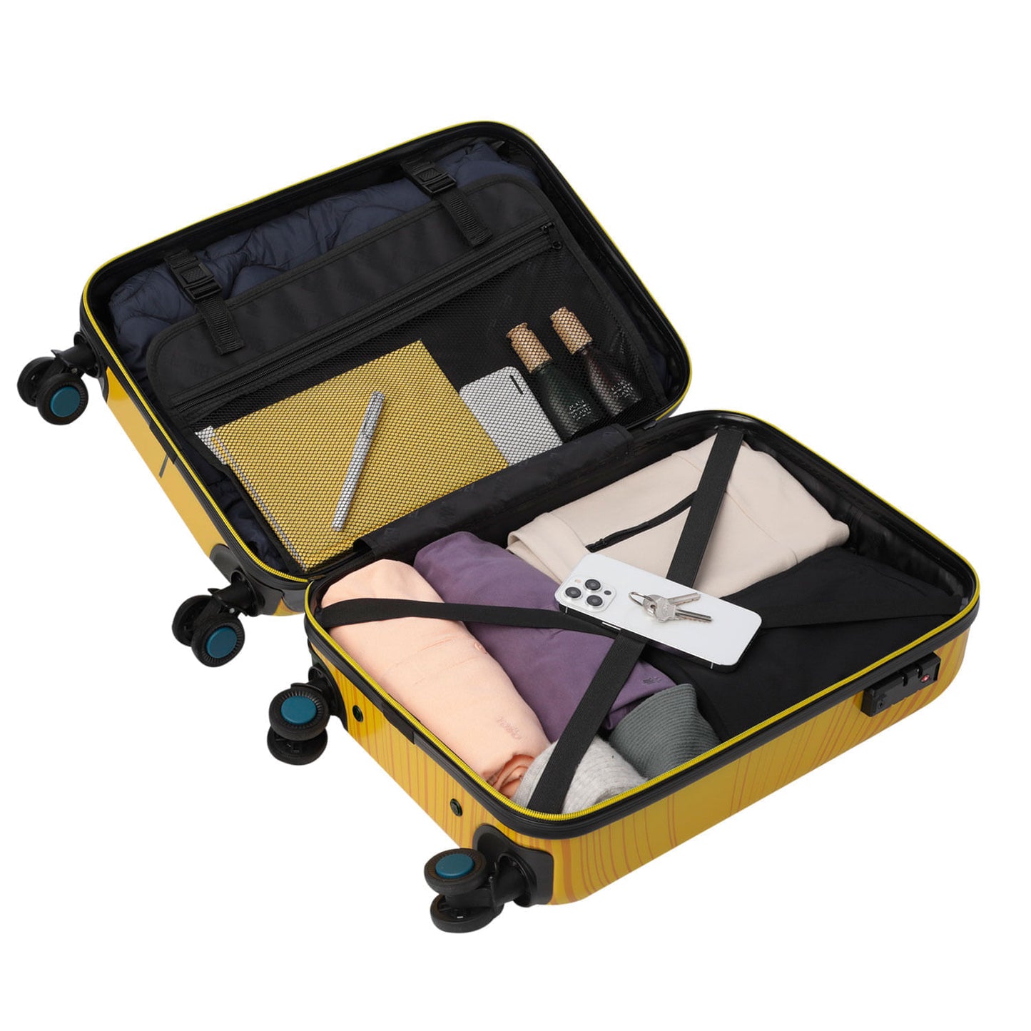 Maleta de Cabina 360 X-men Wolverine 10 kilos Amarilla