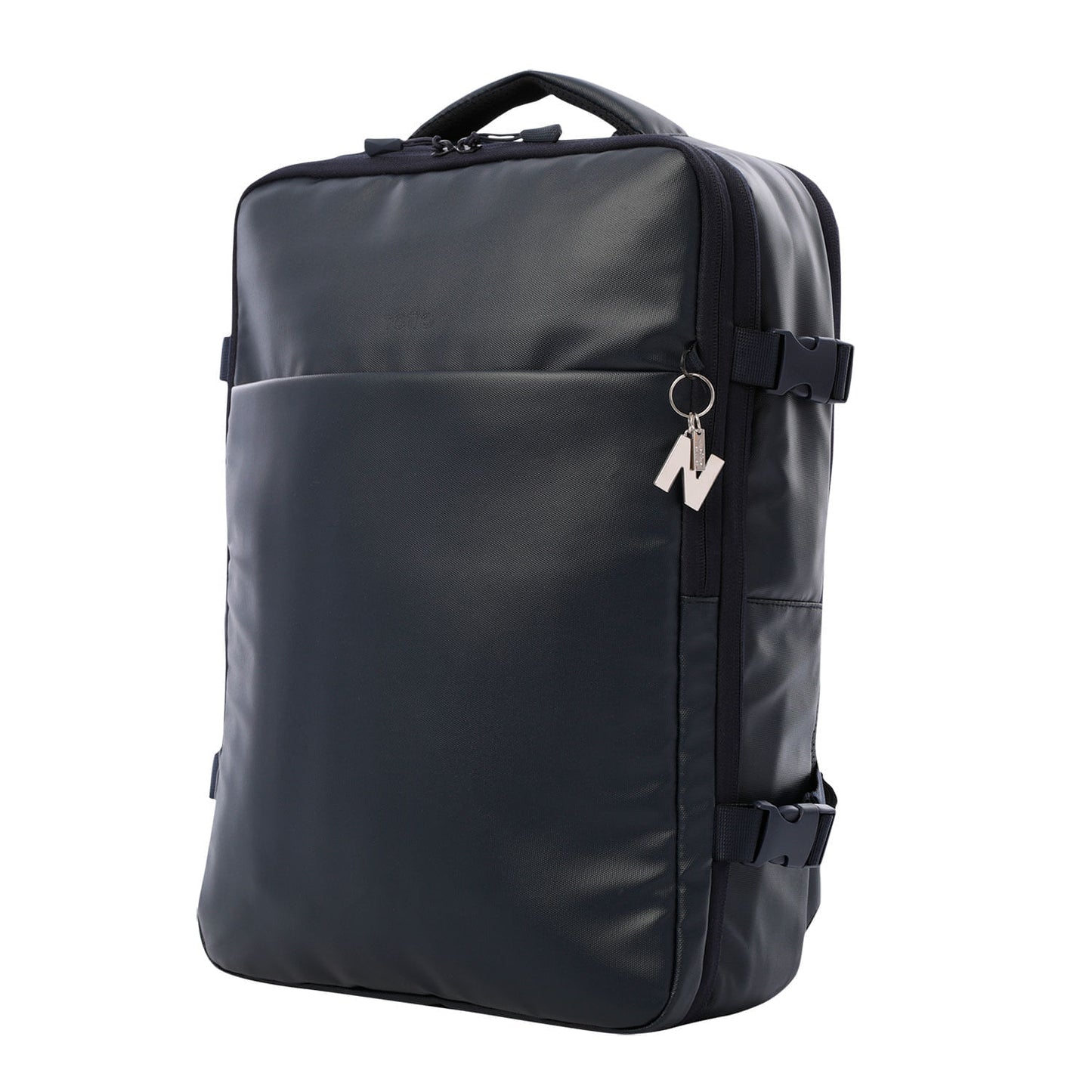 Llavero Metálico Abc color Gris