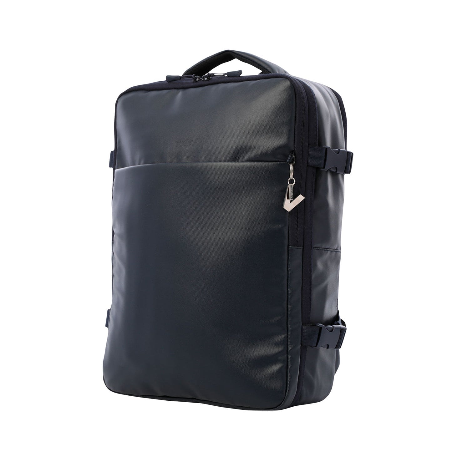 Llavero Metálico Abc color Gris