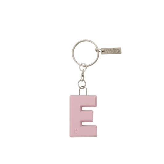 Llavero de Goma Abc color Rosado