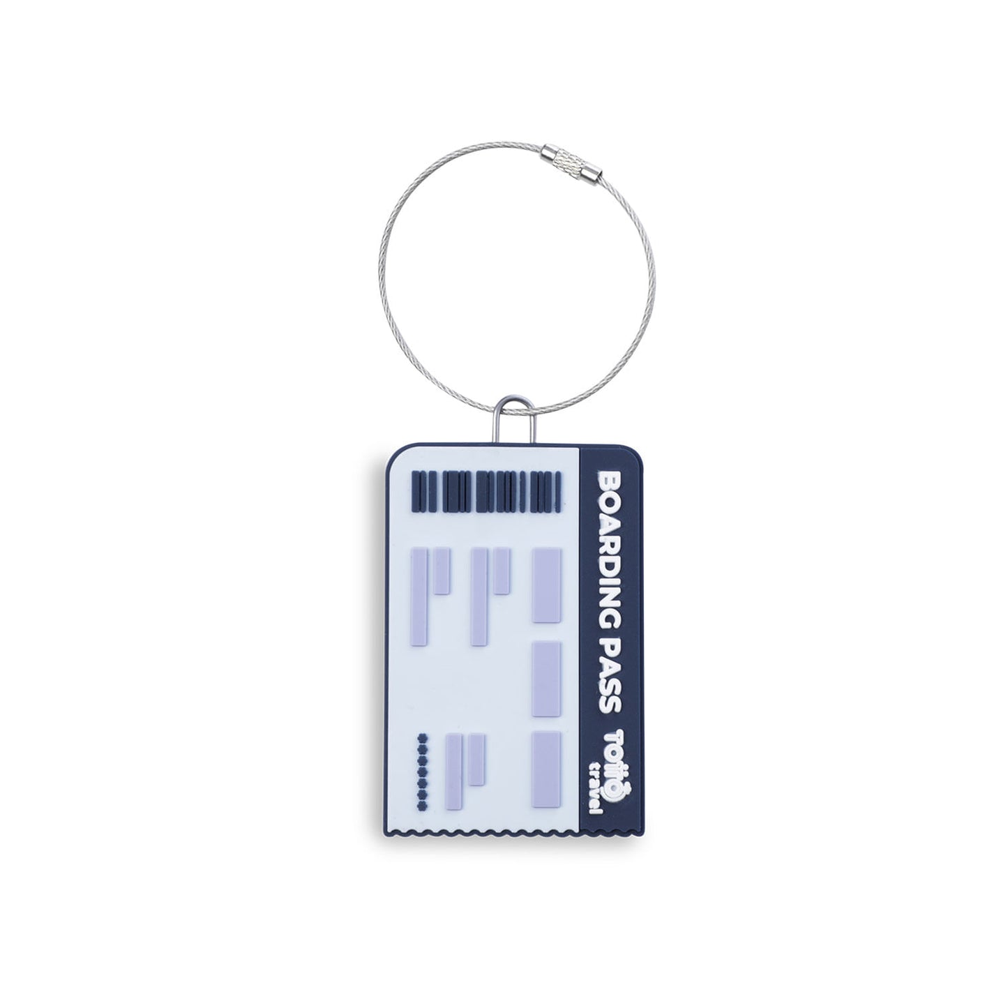 Identificador de Maletas de Viaje Travel Tag Morado