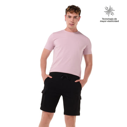 Bermuda para Hombre Madeira Negra