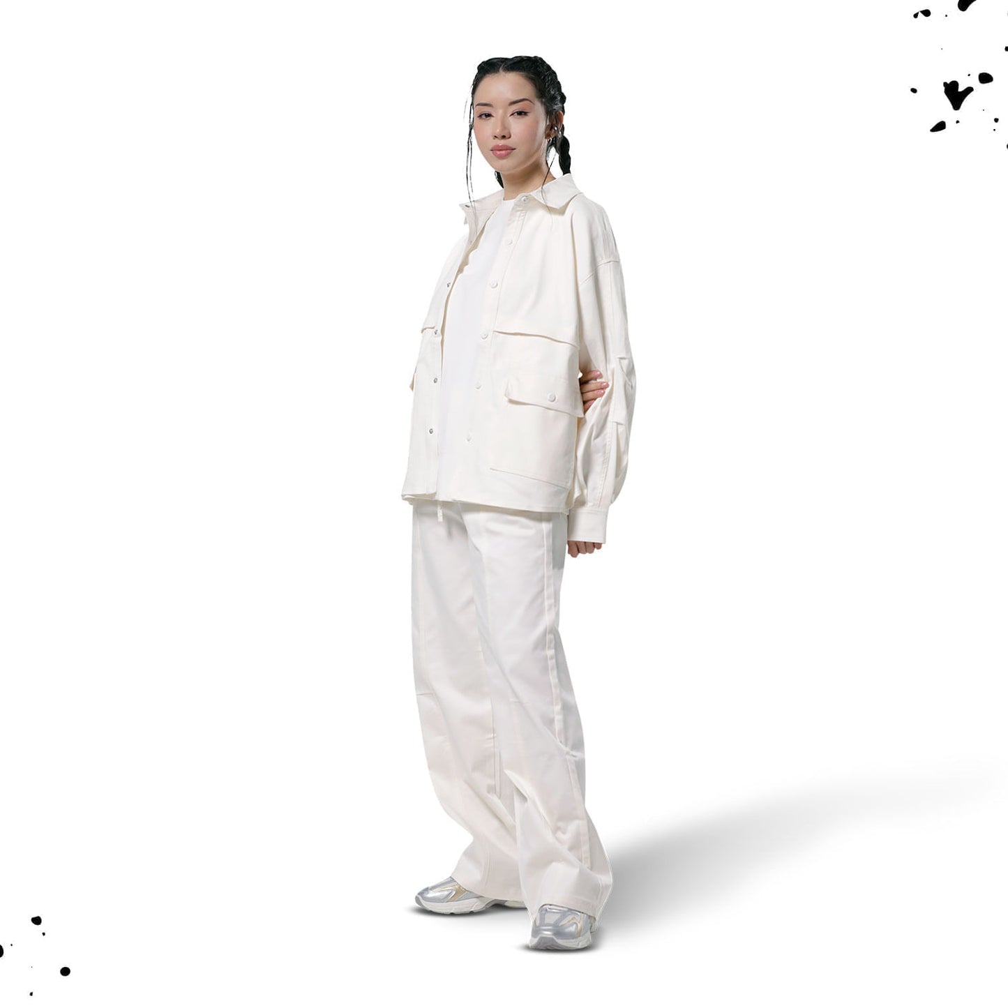 Chaqueta Ligera Para Mujer Nomy Blanca