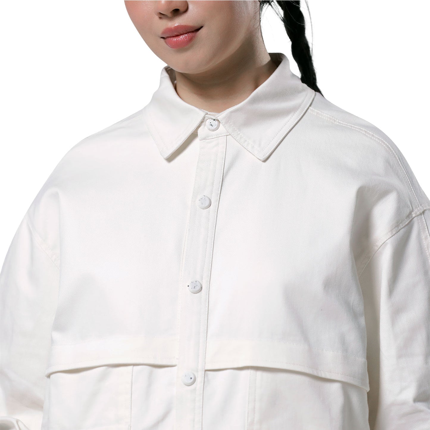 Chaqueta Ligera Para Mujer Nomy Blanca