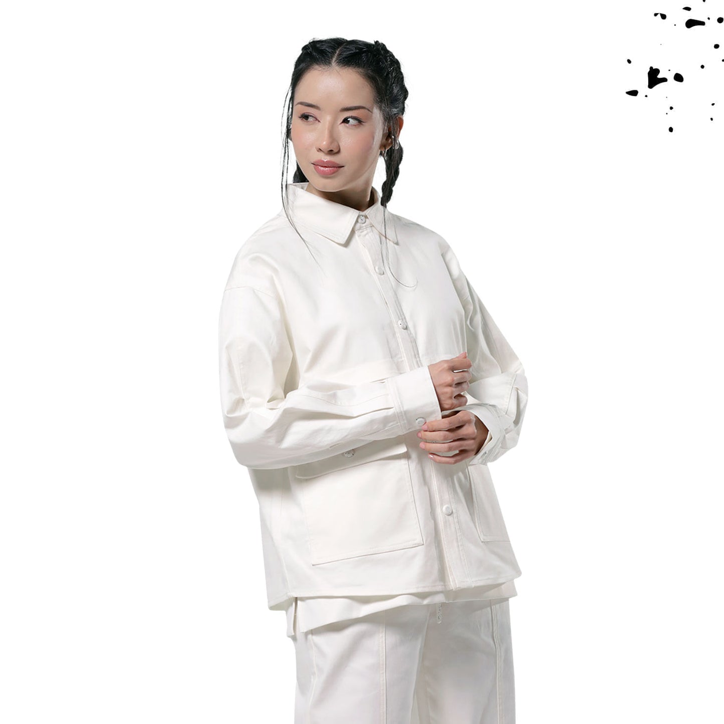 Chaqueta Ligera Para Mujer Nomy Blanca