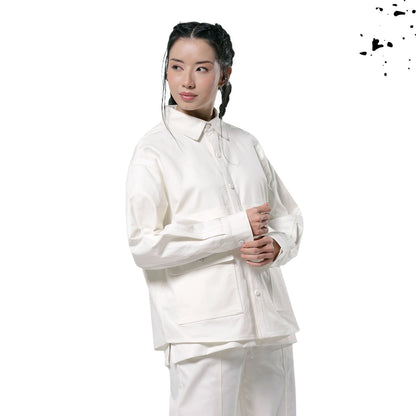 Chaqueta Ligera Para Mujer Nomy Blanca