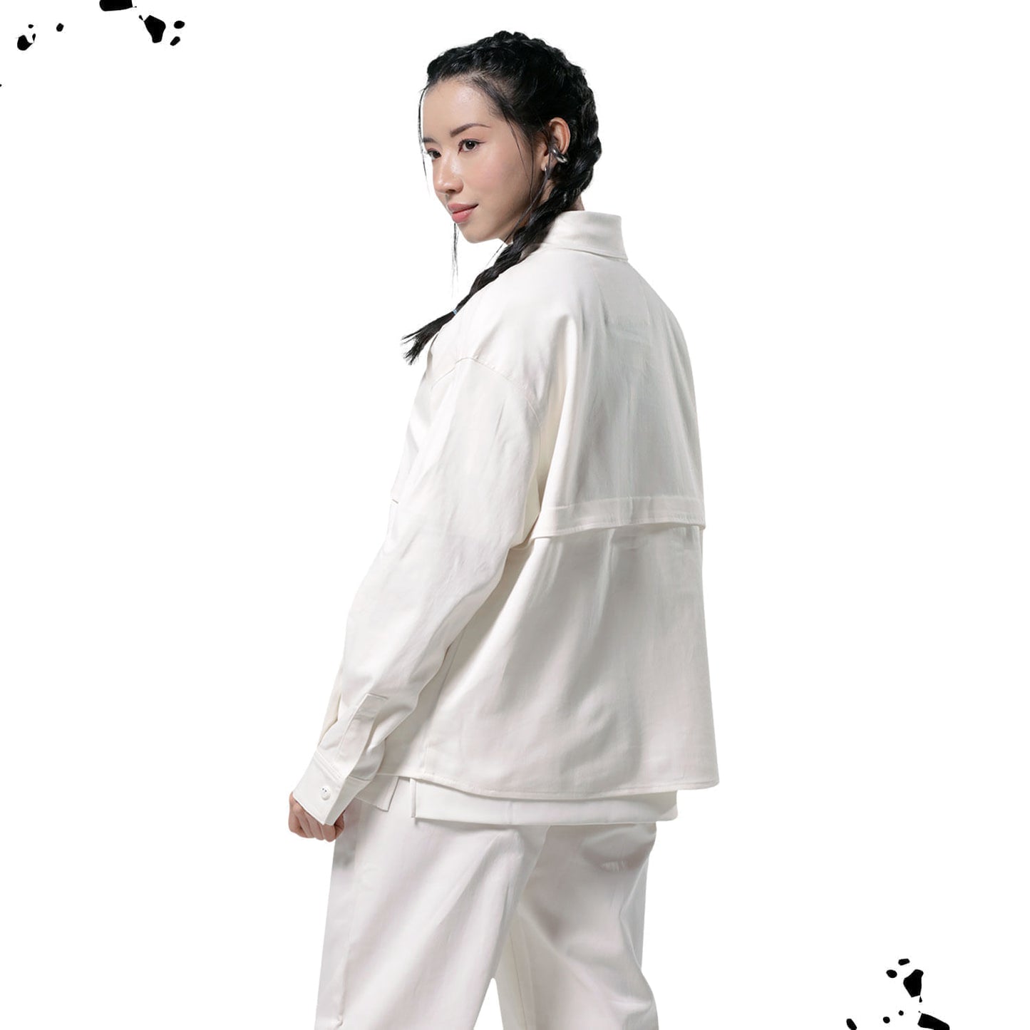 Chaqueta Ligera Para Mujer Nomy Blanca