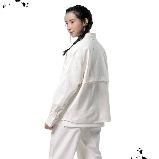 Chaqueta Ligera Para Mujer Nomy Blanca