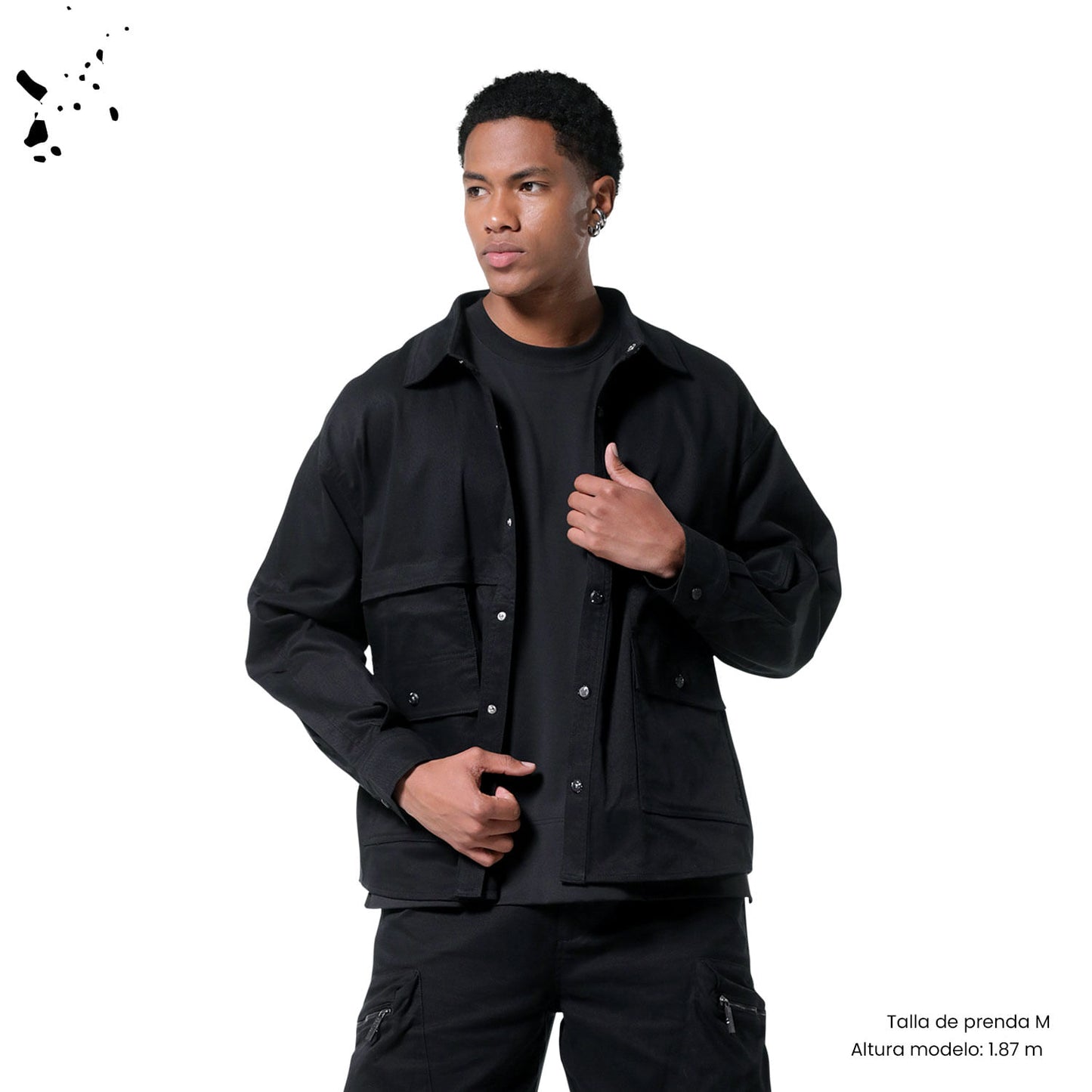 Chaqueta Ligera Nomy Unisex Negra