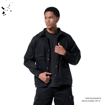 Chaqueta Ligera Nomy Unisex Negra
