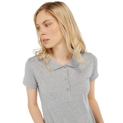 Camisa Polo Chechi Gris Mujer