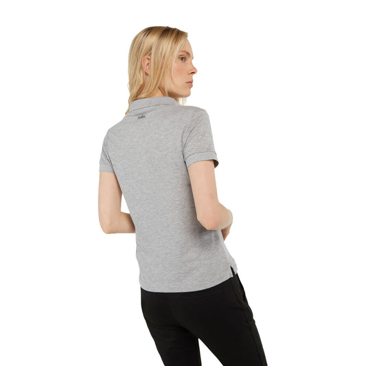 Camisa Polo Chechi Gris Mujer