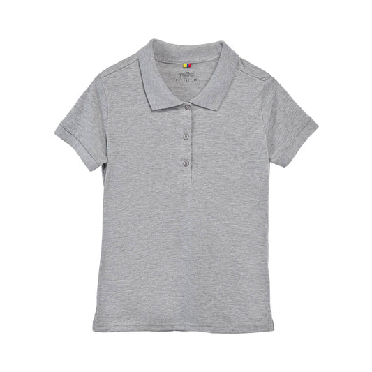 Camisa Polo Chechi Gris Mujer