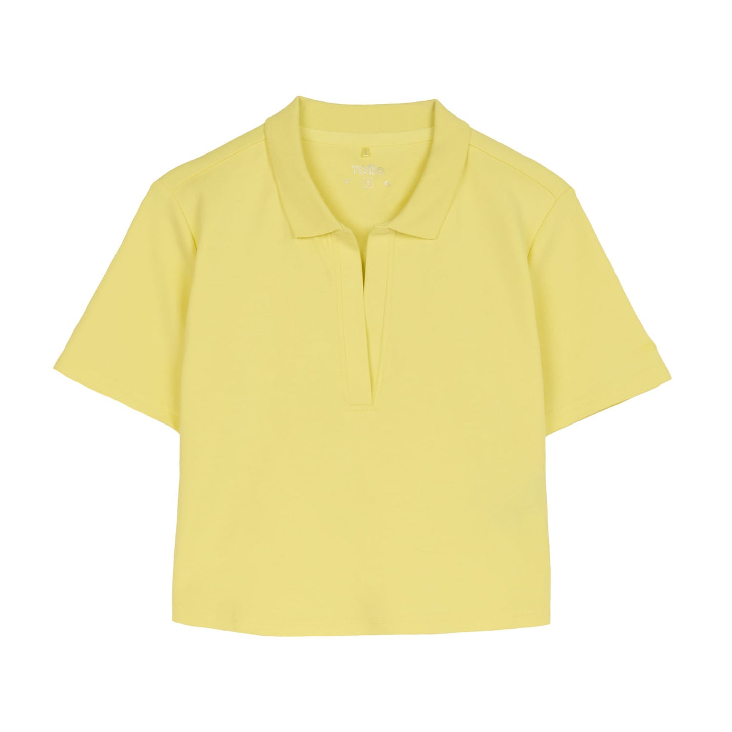 Camisa Polo Saba para Mujer Amarilla