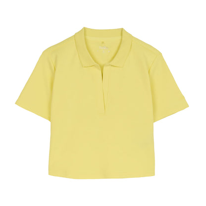 Camisa Polo Saba para Mujer Amarilla