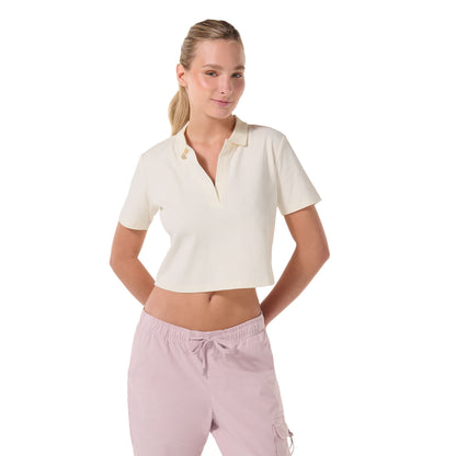 Camisa Polo Saba para Mujer Blanca