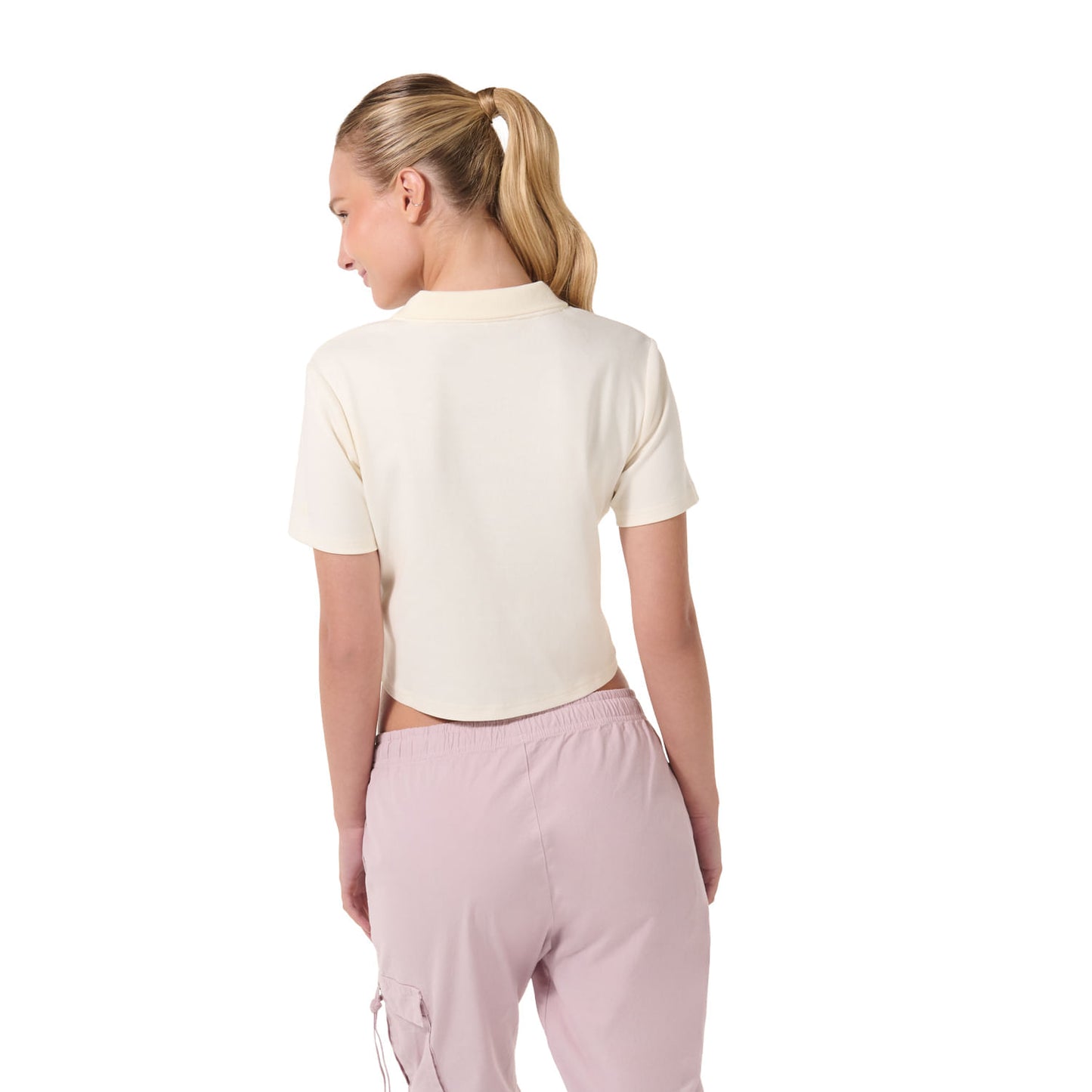 Camisa Polo Saba para Mujer Blanca