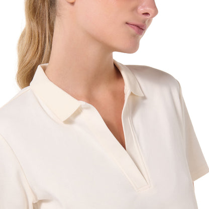 Camisa Polo Saba para Mujer Blanca
