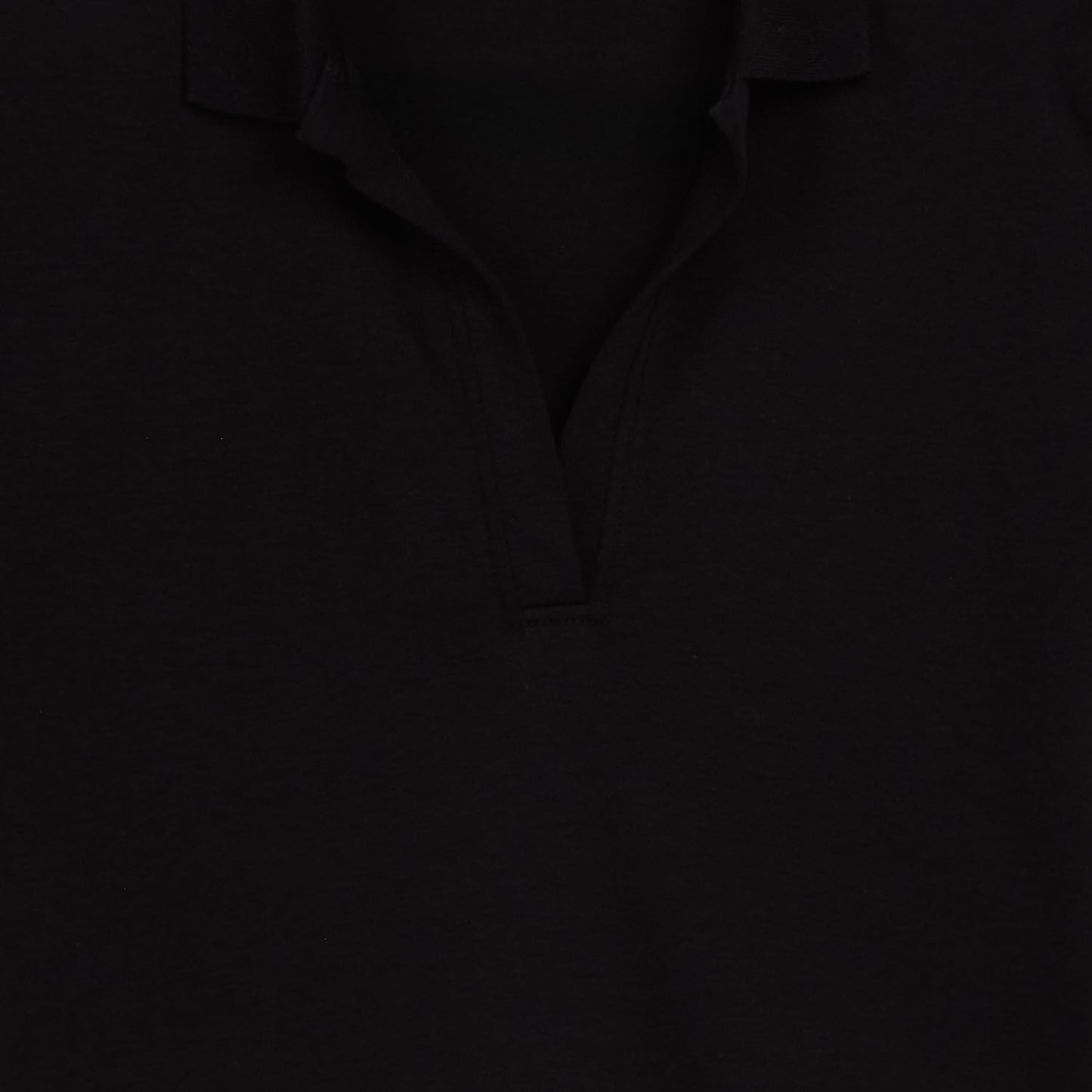 Camisa Polo Saba para Mujer Negra
