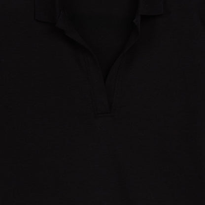 Camisa Polo Saba para Mujer Negra