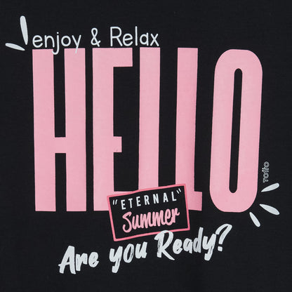 Camiseta para Mujer Thinky Negra