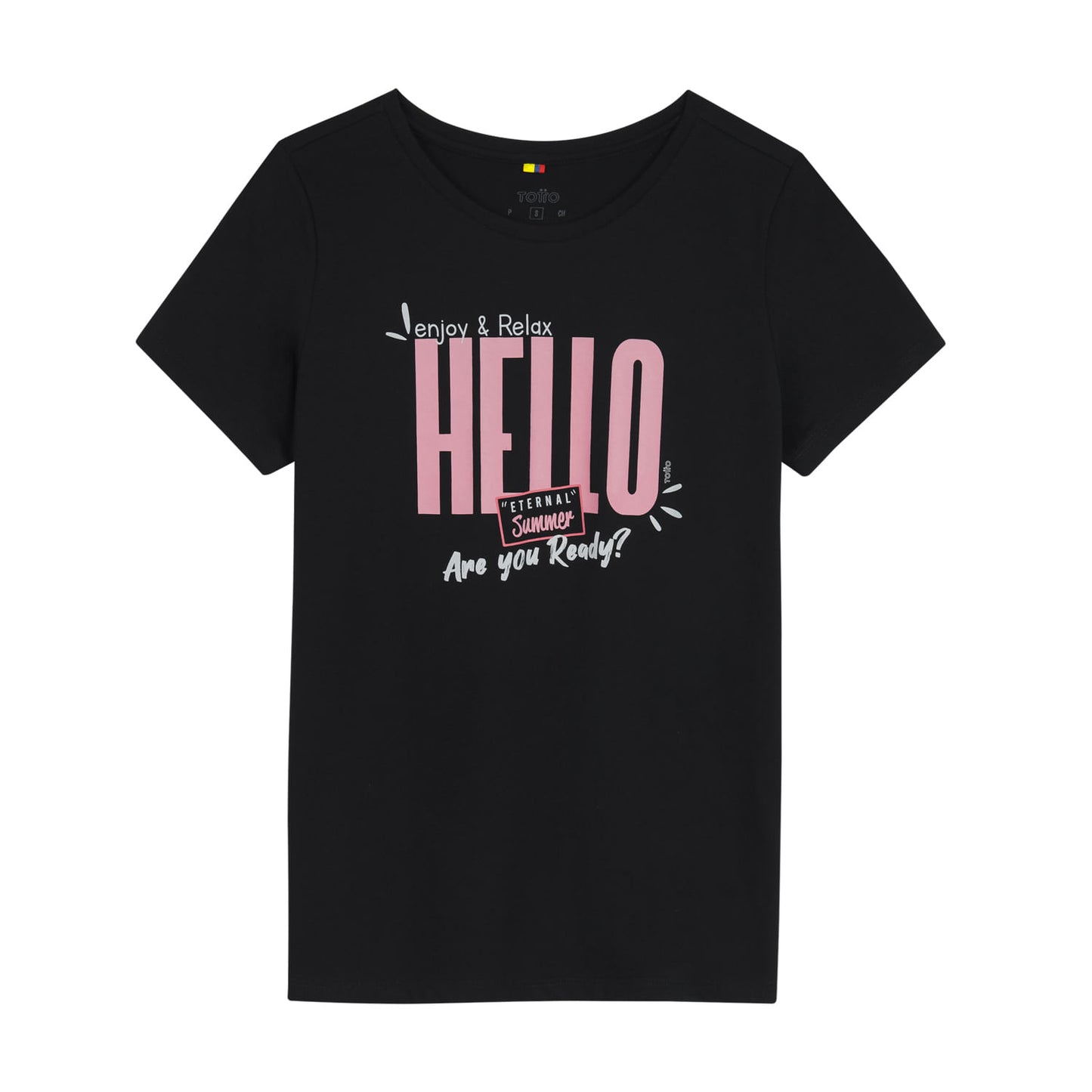 Camiseta para Mujer Thinky Negra