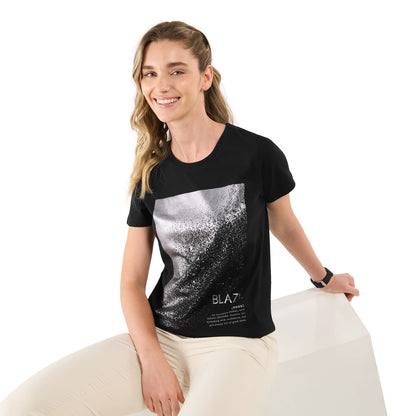 Camiseta para Mujer Thinky Negra
