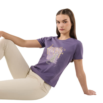 Camiseta para Mujer Thinky Morada