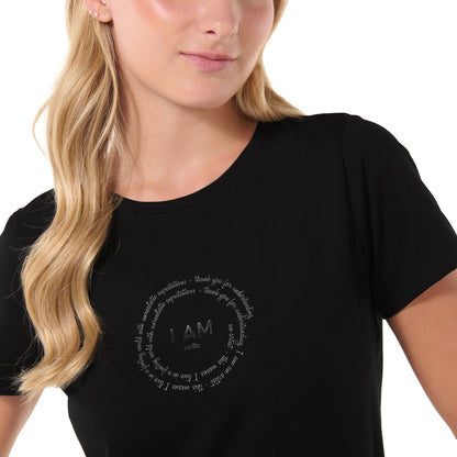 Camiseta Estampada para Mujer Prime Negra