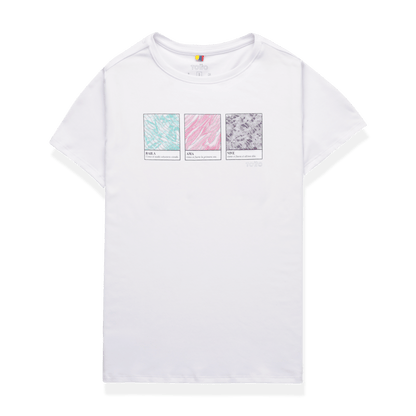 Camiseta para Mujer Luxxel Blanca