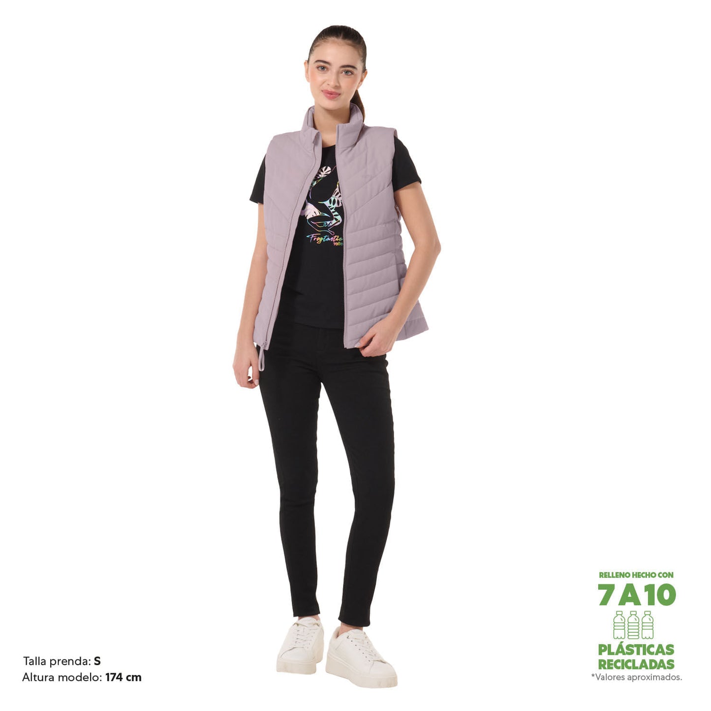 Chaleco para Mujer Caleana Rosado