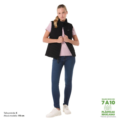 Chaleco para Mujer Caleana Negro