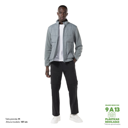 Chaqueta Acolchada para Hombre Jetty Gris